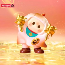 正版MINISO名创优品YOYO右右酱萌趣歪头系列icon box手办盲盒礼物