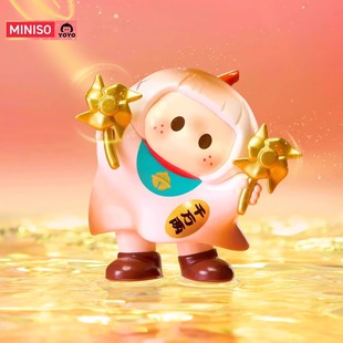 正版 box手办盲盒礼物 MINISO名创优品YOYO右右酱萌趣歪头系列icon