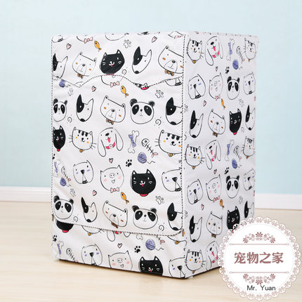 西门子三星海尔小天鹅LG博世美的三洋滚筒印花洗衣机罩防水防晒套