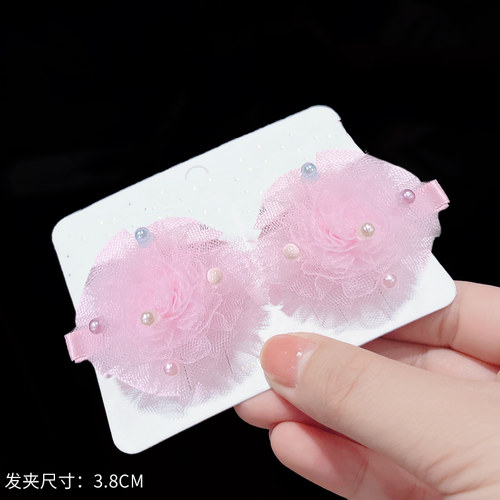 儿童小女孩对夹碎发发夹头饰夹子
