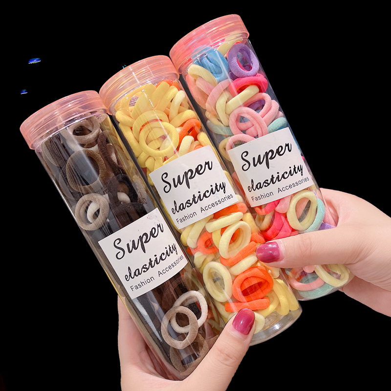 毛巾圈头绳小号儿童高弹力不伤发