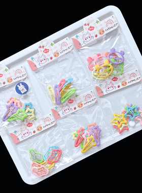 发夹儿童女韩国bb夹碎发夹3cm发卡女童刘海夹侧边夹宝宝碎发卡子