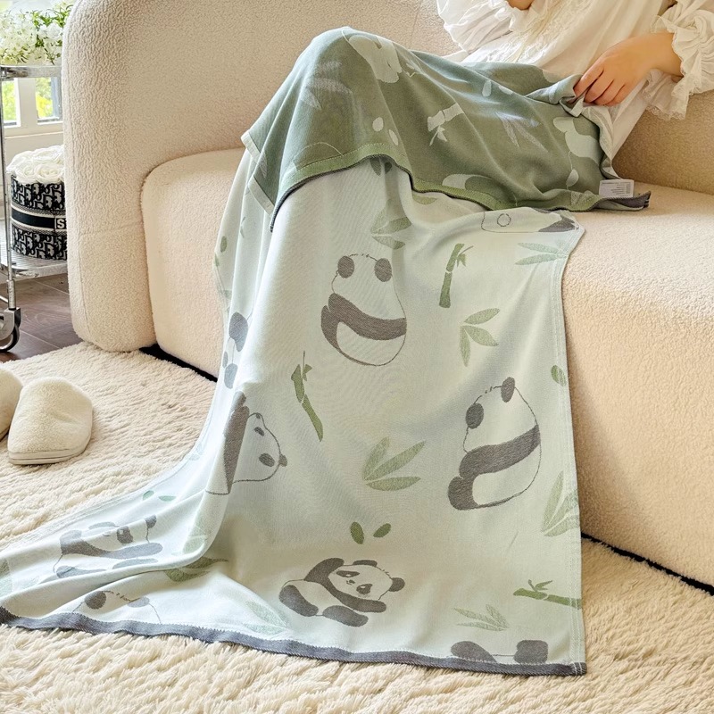 竹纤维纱布浴巾家用吸水速干男女大人小清新卡通大毛巾情侣洗澡巾