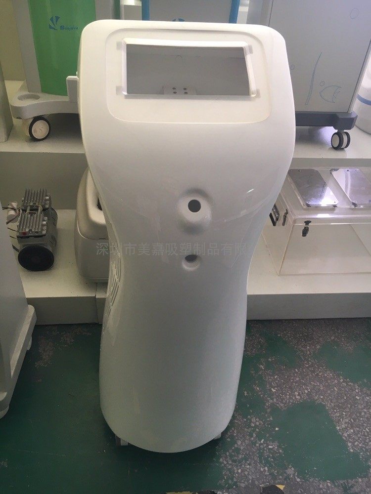 新款厚片吸塑PC外壳医用台车设计制作成型冰箱内胆灯罩热弯铝模具