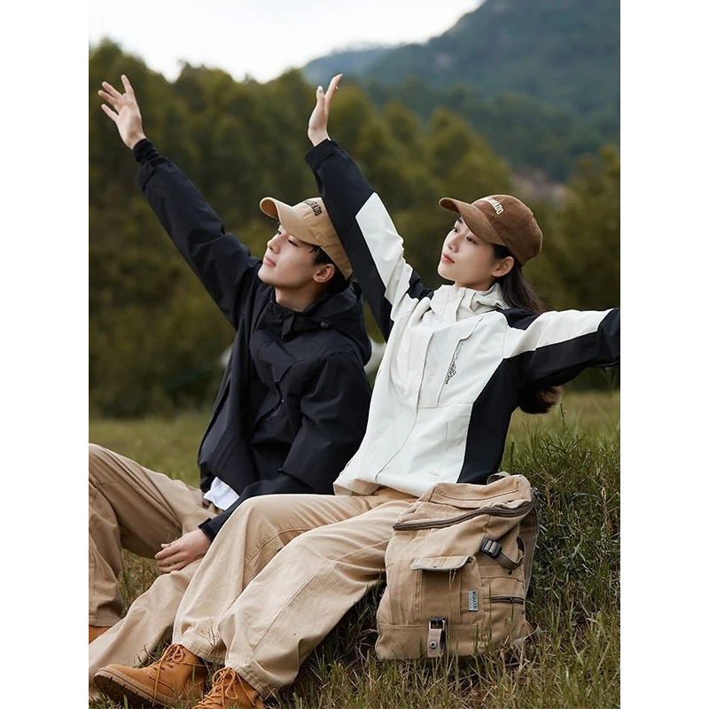 JEP吉普冲锋衣男女外套三