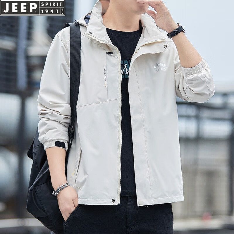 JEP吉普ep夹克男可拆卸连