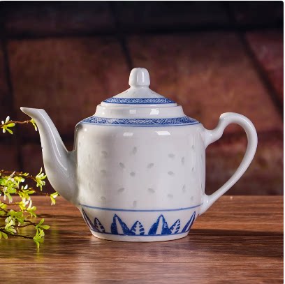 怀旧大容量陶瓷凉茶壶图片