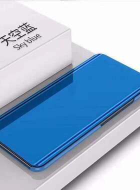 镜面适用三星ZFold6手机壳W23翻盖ZFold4折叠fold2全包w24防摔zfold5透视zfold3新款W21 W22保护壳ZFOLD7