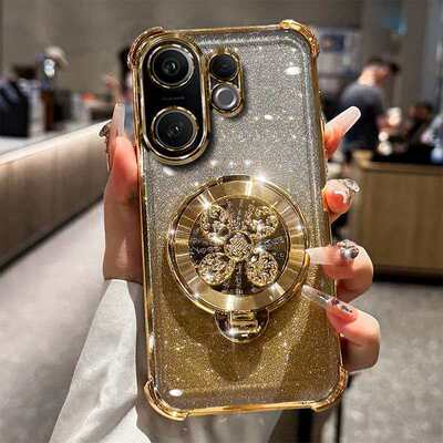 适用荣耀200手机壳400pro带支架honor300 x9c x9a x9b解压100可旋转90 80 70x60x50畅玩40x30X9d20x10 smart