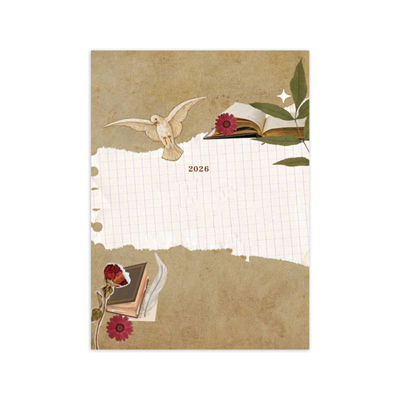 2026高档加厚笔记本/便携式随身计划+专用手册/看图问客服