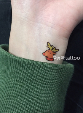 玩味tattoo纹身贴圣诞节儿童贴纸