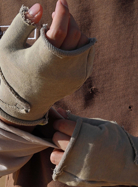 Johari Window 废土风未来感小众设计感时尚造型配饰手套