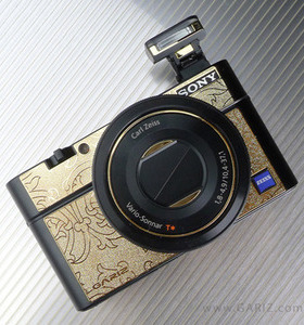 韩国Gariz索尼RX100 RX100III/M3 黑卡3 专用金属贴纸