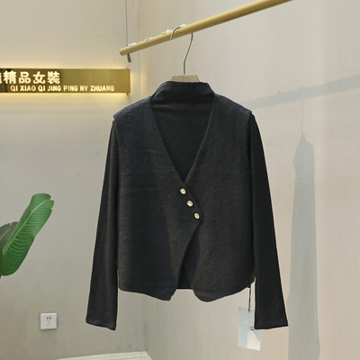 运费险）厚款保暖针织衫马甲套装