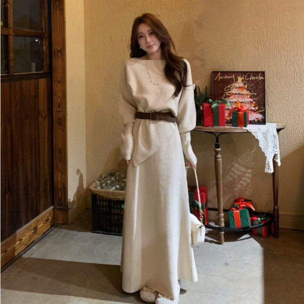 （运费险）目前热卖针织套装裙