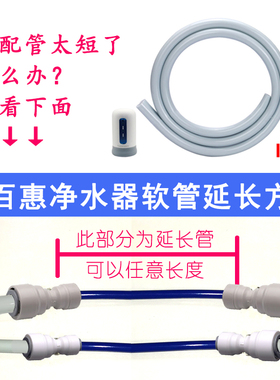 特百惠净水器原装软管延长