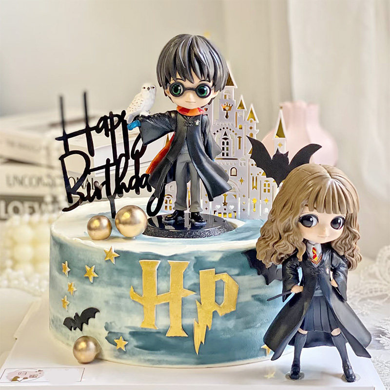 哈利波特手办赫敏Q版公仔蛋糕摆件男孩女孩万圣节生日礼物人偶,节庆用品/礼品,蛋糕/烘焙装饰用品,淘宝优惠券,粉丝福利购,淘宝优惠卷