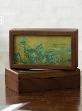 特别好看的收纳盒藏金子神器黄金10g小金条存放盒中式国潮礼品盒