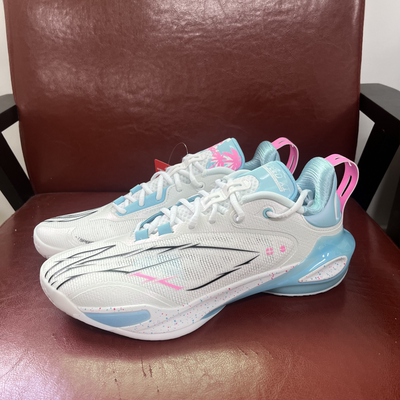 李宁闪击11低帮男子䨻科技新款防滑耐磨支撑运动篮球鞋ABAU053-73