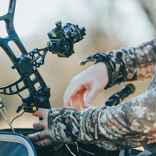 正品 React特菲里吉 鹿牌数显反映单针瞄准器复合弓箭Digital