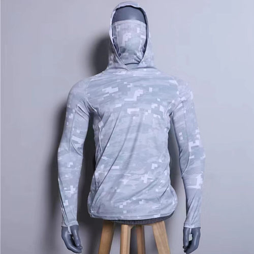 新款夏季钓鱼服防晒衣UPF50+