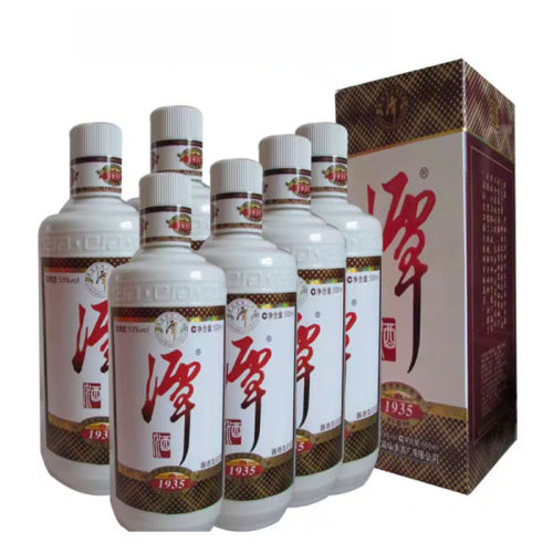 2019年潭酒1935四川古蔺酱香型53度500ml优质老酒原箱
