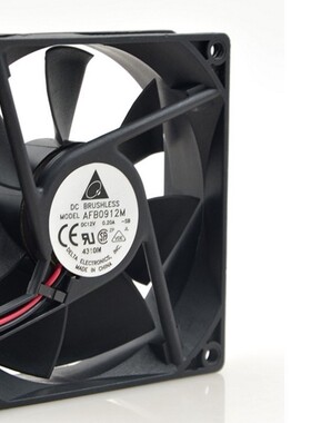 台达 AFB0912M 12V 0.20A 9CM厘米 9025 3线静音机箱电源散热风扇