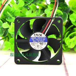 台湾AVC 6010 12V 0.1A C6010T12H 6cm CPU散热风扇 静音型