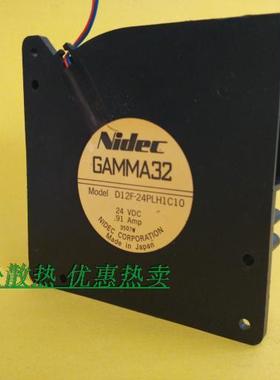 Nidec 12CM 12032 24V0.91A D12F-24PLH1C10大风力变频器涡轮风扇