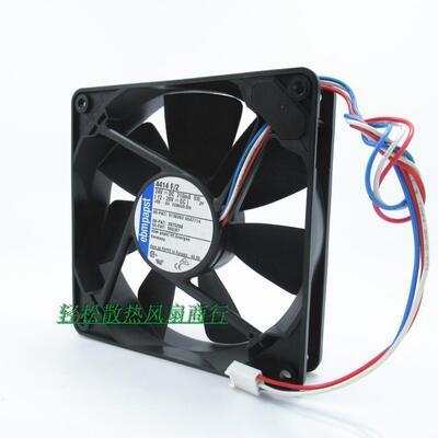 原装西德 EBMPAPST 4414F 24V 0.21A 12025 12CM 变频器散热风扇