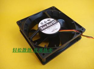 機(jī)箱大風(fēng)量風(fēng)扇12V 原裝 12738 0.82A 三洋SANYO 109P1312H103