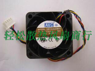 台湾 AVC 奇宏 4020 12V 0.5A DBTA0420B2U 双滚珠风扇