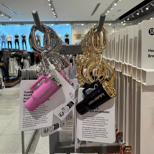 澳洲lululemon Never Lost Keychain 钥匙扣 锁匙扣