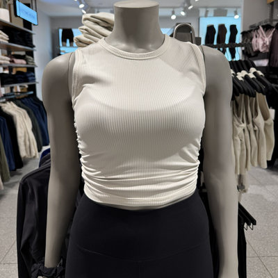 澳洲Lululemon All it Takes Ribbed Nulu螺纹针织款瑜伽运动背心