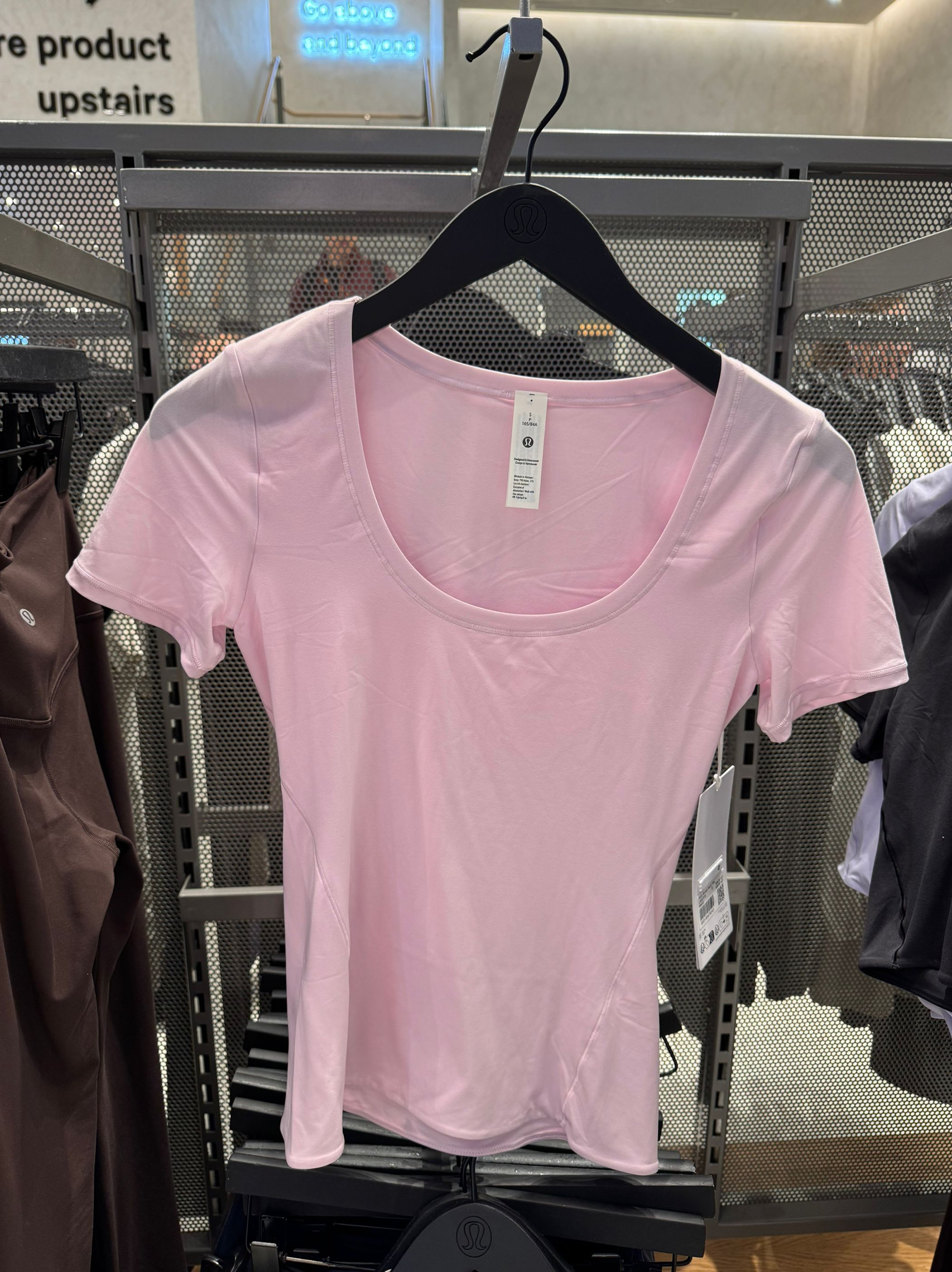 澳洲Lululemon Wundermost Nulu低圆领女士速干短袖瑜伽运动T恤