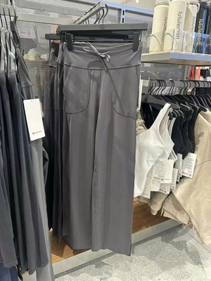 澳洲专柜Lululemon Throwback Still Pant 高腰阔腿裤