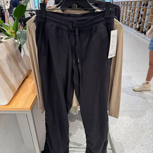 澳洲lululemon丢丢裤Dance Studio Relaxed-Fit 直筒裤休闲无口袋