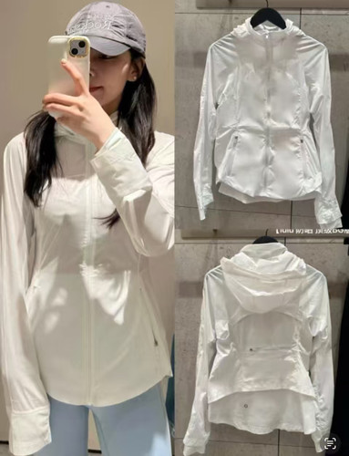 澳洲lululemon Goal Smasher轻薄款透气防晒衣皮肤衣速干骑行衣