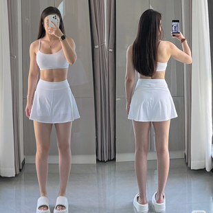 澳洲Lululemon Lightweight HR 轻盈高腰网球短裙速干透气舒适