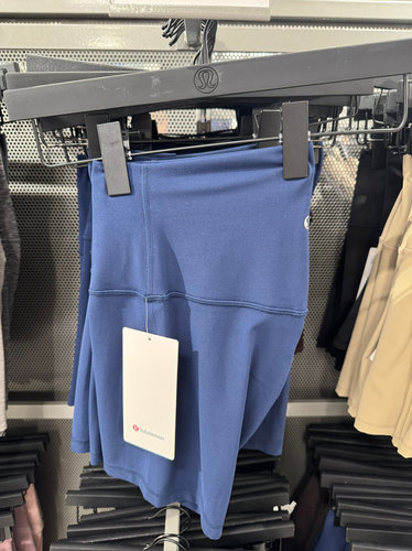 澳洲Lululemon Align 6寸女士速干弹力高腰运动短裤瑜伽跑步健身