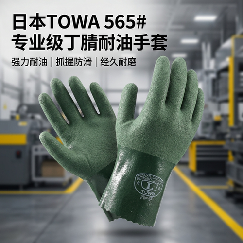 TOWA565丁腈耐油耐磨劳保手套