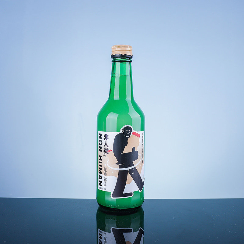 non-human中国非人类 乳酸菌风味伏特加利口酒 啤酒瓶装360ml