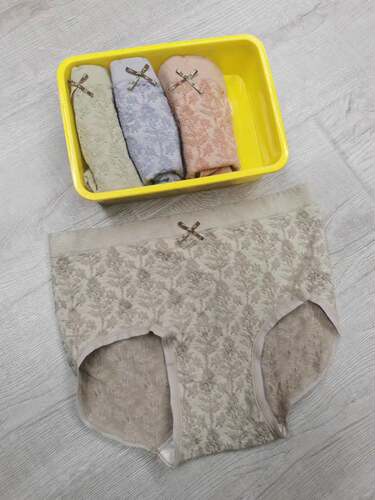 简约中腰舒适女士内裤