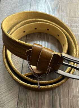 新款真皮 牛皮 女士韩版时尚百搭 细腰带皮带