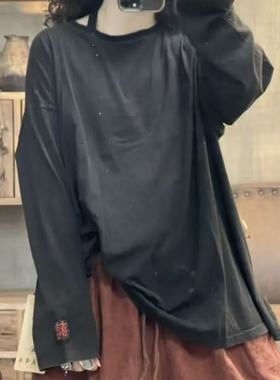 FF 7219 秋季新品炒色休闲百搭西装刺绣女士上衣T恤 胸围134长71