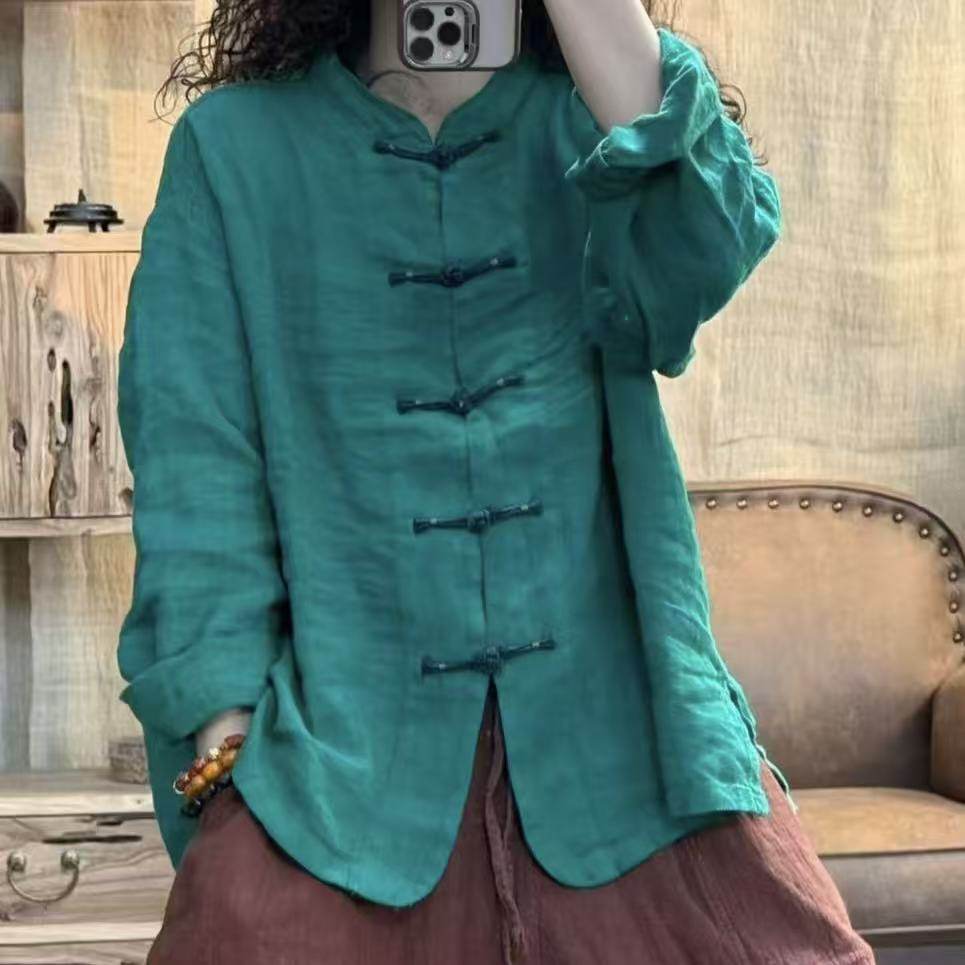 FF 7541 春季新品盘扣复古休闲百搭开衫女士外套 胸围136长63,女装/女士精品,短外套,淘宝优惠券,粉丝福利购,淘宝优惠卷