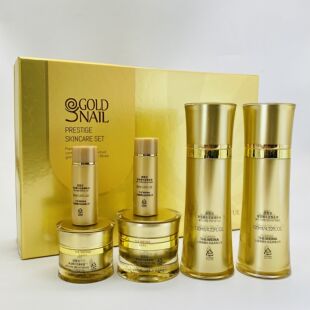 上海维娜化妆品正品 水乳霜眼霜滋润型 蓓霓芬黄金蜗牛至臻系列套装