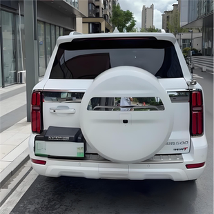 WEY坦克500天线支架整套搭配尾门不锈钢防盗夹边卡边线越野户外