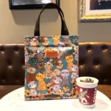 Льняная сумка для школьников, ланч-бокс, сумка для учебы для документов, для средней школы