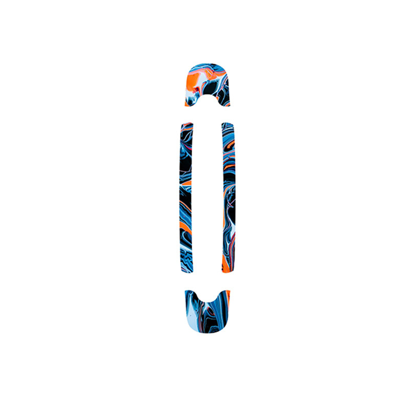 新款长板砂纸镂空舞板砂纸边砂双翘滑板磨砂贴纸加厚细砂两头砂纸